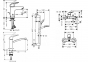 Набір змішувачів для ванни Hansgrohe 4 в 1 Logis 100/ Focus (20200012) 0