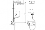 Душевая система Hansgrohe Raindance E Showerpipe 300 1jet с термостатом, хром (27361000) 3