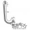 Ванна стальная Roca Princess с ручками+VIEGA SIMPLEX сифон для ванны 170x75 (A220270001+311537) 3