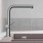 Змішувач кухонний Hansgrohe Talis M54 270 1jet з витяжним зливом, хром (72808000) 0