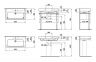 Умывальник Laufen PRO 85х46, белый (H8139650001041) 2