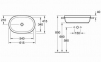 Раковина встраиваемая Villeroy&Boch Architectura 61,5x41,5 см (41666001) 3