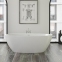 Ванна акриловая Knief Loom XS с щелевым переливом, 170x85 (0100258/010009106S) 0