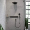 Ручной душ Hansgrohe Rainfinity 130 3jet EcoSmart, Matt Black (26865670) 0