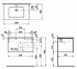 Тумба с умывальником Laufen Pro S 80x50 см, белый (H8609634751041) 2