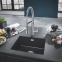 Кухонная мойка Grohe EX Sink K700 Undermount, черный (31653AP0) 2