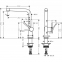 Смеситель кухонный Hansgrohe Talis 270, хром (72840000) 0