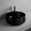 Умывальник на столешницу ArtCeram Cognac диаметр 35, чёрный матовый (COL004 17;00) 0