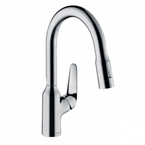 Змішувач для кухні Hansgrohe Focus M429-H180 з висувним виливом, хром (71801000)