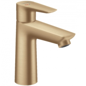 Змішувач для умивальника Hansgrohe Talis E 110 CoolStart із донним клапаном pop-up, Brushed Bronze (71713140)