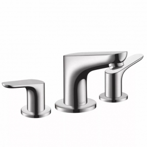 Змішувач для умивальника Hansgrohe Focus E 100 на 3 отвори, хром (31937000)