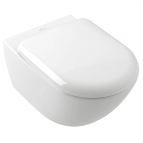 Унитаз подвесной Villeroy&Boch Antao TwistFlush, CeramicPlus, White Alpin (4674T0R1)