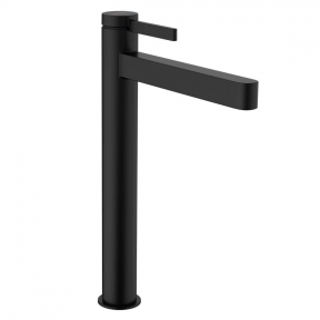 Змішувач для умивальника Hansgrohe Finoris 260 з донним клапаном push-open, Matt Black (76070670)