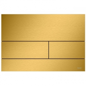 Клавиша смыва Tece Square II PVD, золото матовое (9240838)