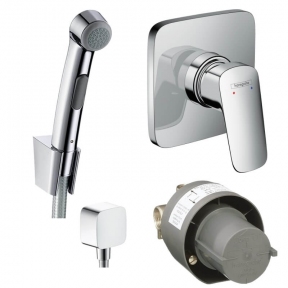 Комплект гигиенического душа Hansgrohe Logis E (71604000, 13620180, 32129000, 26457000), хром (20200010)