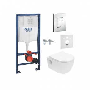 Унитаз+Инсталляция Grohe Rapid SL +Volle Altea Rimless (38772001+13-64-267)