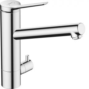 Смеситель для кухни Hansgrohe Zesis M33 200 1jet с зопорным клапаном, Chrome (74808000)