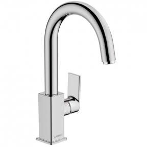 Змішувач для умивальника Hansgrohe Vernis Shape 200 із донним клапаном pop-up, Chrome (71564000)