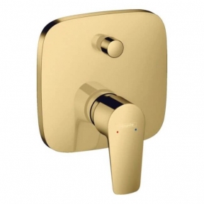 Смеситель для ванны/душа Hansgrohe Talis E скрытого монтажа Polished Gold Optic (71745990)