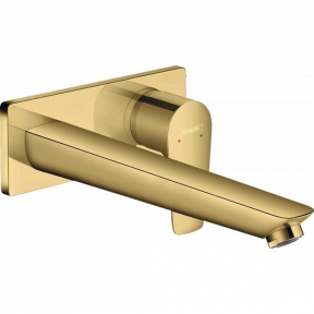 Змішувач на умивальник Hansgrohe Talis E 110 прихованого монтажу 225мм, Polished Gold Optic (71734990)