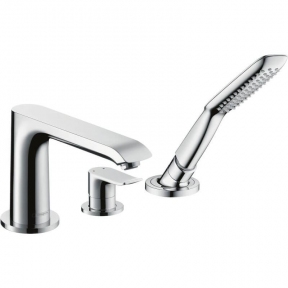 Змішувач для ванни Hansgrohe Mertis на 3 отвори, хром (31190000)