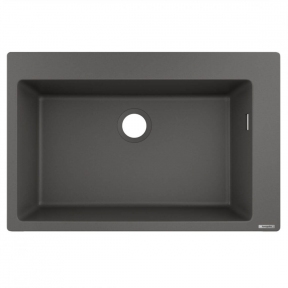 Кухонная мойка Hansgrohe S51 S510-F660 Built-in sink 770х510, stonegrey (43313290)