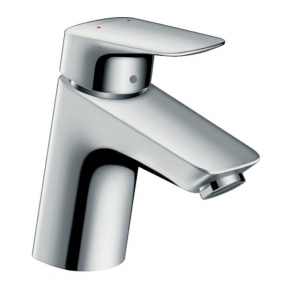 Змішувач для умивальника Hansgrohe Logis 70 LowFlow з донним клапаном, хром (71078000)