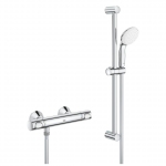 Термостат для душу Grohe Grohtherm 500 с душевым гарнитуром, хром (34796000)