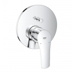 Смеситель для душа скрытого монтажа Grohe Eurosmart 2015, внешняя часть, хром (24043003)