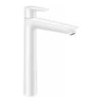 Смеситель для умывальника Hansgrohe Talis E 240 с донным клапаном, белый матовый (71716700)