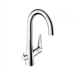 Смеситель для кухни Hansgrohe Talis S 220 с запорным вентилем, хром (72811000)