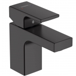 Смеситель для умывальника Hansgrohe Vernis Shape 70 с донным клапаном pop-up, Matt Black (71560670)