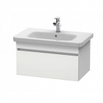 Тумба с умывальником Duravit DuraStyle 80x48 см, белый глянец (DS006102222)