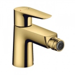 Смеситель для биде Hansgrohe Talis E с донным клапаном, Polished Gold Optic (71720990)