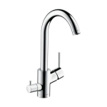 Смеситель для кухни Hansgrohe Talis M52 270 с запорным вентилем, хром (14875000)