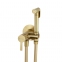 Гигиенический душ со смесителем и магнитным клапаном Ramon Soler WC Magnet, золото матовое (336801WCOC99F305569)