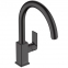 Змішувач для кухні Hansgrohe Vernis Shape 260, Matt Black (71871670)