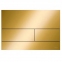 Клавіша змиву Tece Square II PVD, золото глянсове (9240839)